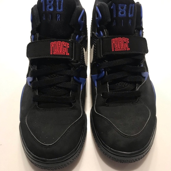 Nike Sportswear Air Force 180 Black Blue - Picture 2 of 7